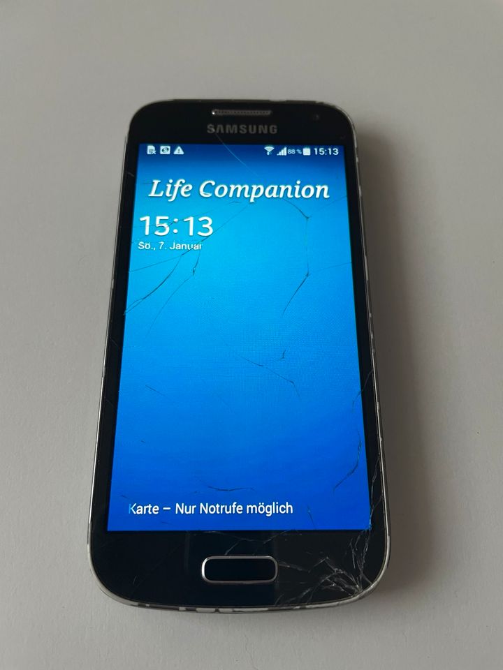 Samsung S4 Mini - Zustand Displayschaden in Markkleeberg