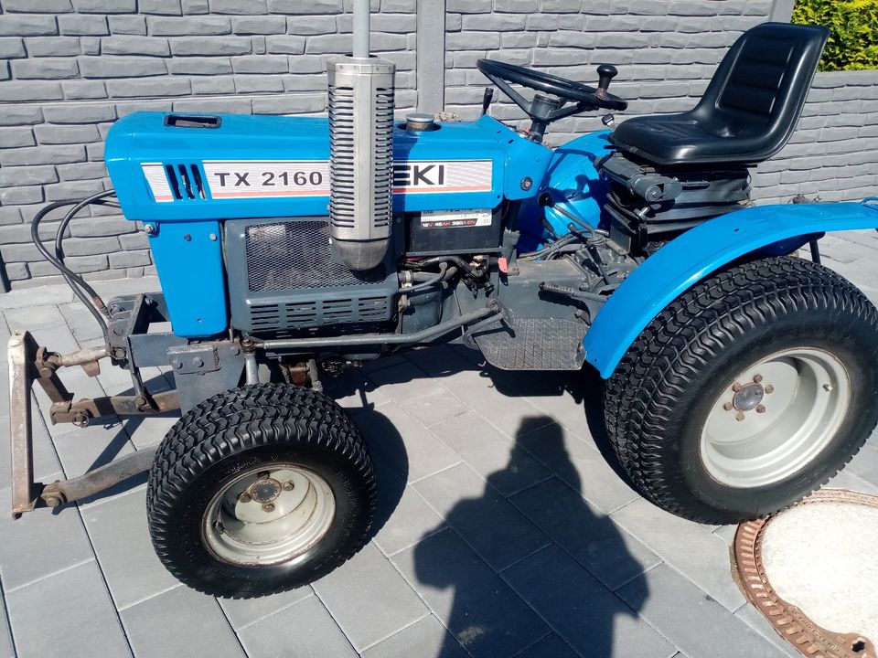 Kleintraktor Schlepper Schmalspur ISEKI TX 2160 mit Straßenzulass in Zielitz