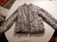 Kurze graue warme Flausch Jacke Winterjacke Ouiset Oui Gr M 38 Schleswig-Holstein - Bad Oldesloe Vorschau