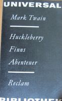 "Huckleberry Finns Abenteuer" (Reclam) von Mark Twain Brandenburg - Mühlenbecker Land Vorschau