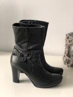 Schicke Damenstiefeletten Echtleder in Gr. 38 Findorff - Findorff-Bürgerweide Vorschau