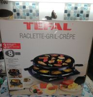 Tefal 2 in 1 Raclette Grill Crepes 8 personen inkl. Rezeptbuch Hessen - Gießen Vorschau