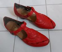 Rieker Damenschuhe, rot, Gr. 39 Bayern - Schwandorf Vorschau
