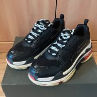 Balenciaga Triple S Black White Red Dresden - Südvorstadt-Ost Vorschau