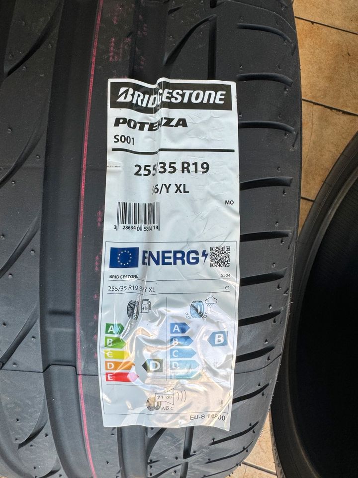 285/30/19 98Y & 255/35/19 96Y Bridgestone Potenza S001 MO inkl.M in Aschaffenburg