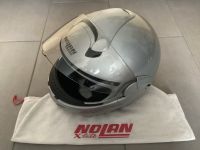 Nolan Integralhelm Klapphelm Motorradhelm in silber Nordrhein-Westfalen - Olsberg Vorschau