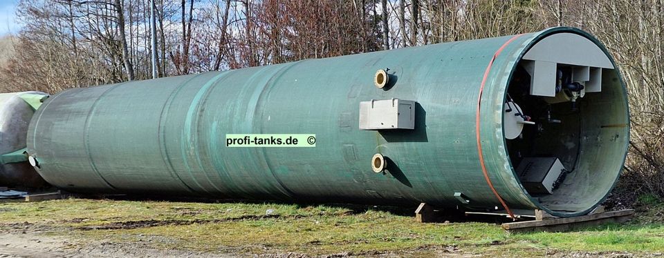 P311 gebrauchter GF-UP-Tank 110.000 L Silo m. Chemieschutzschicht in Hillesheim (Eifel)