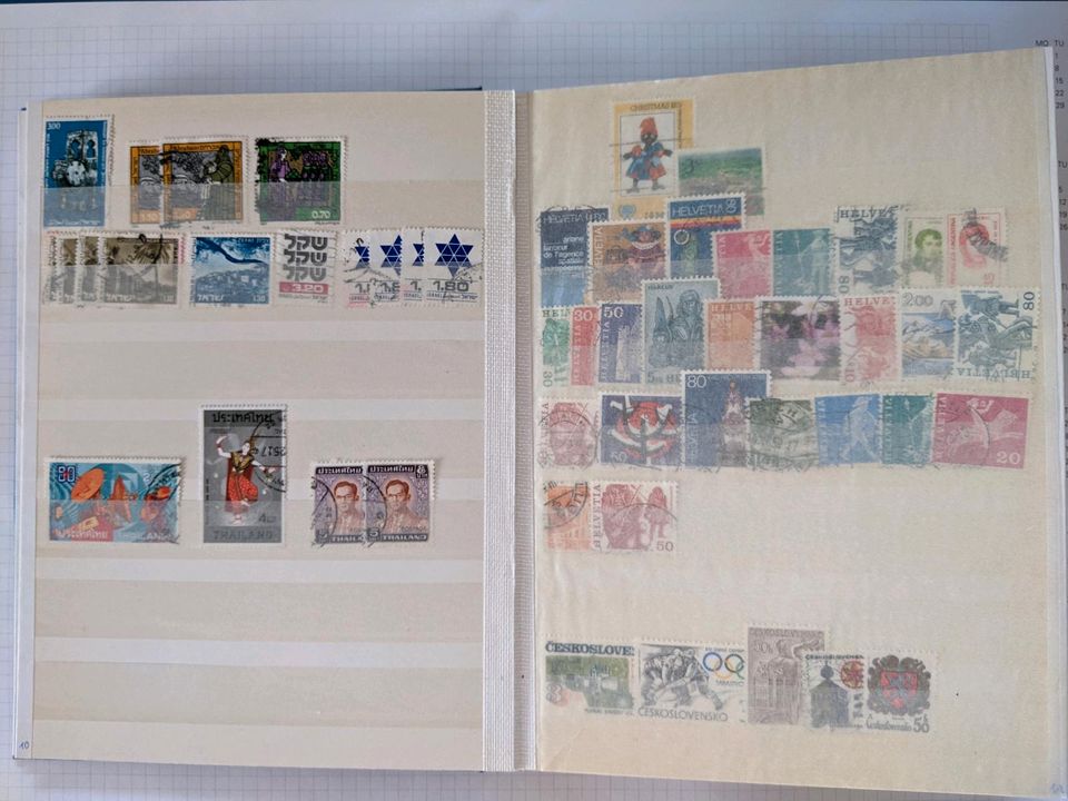 Briefmarken Sammlung ca. 1000 Stck in München