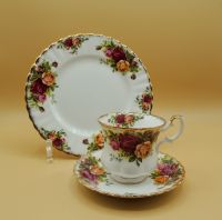 Royal Albert OLD COUNTRY ROSES 3tlg.Kaffeegedeck - SEHR GUT! Wandsbek - Hamburg Eilbek Vorschau