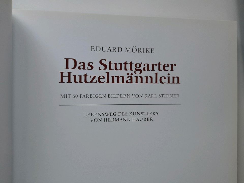 Das Stuttgarter Hutzelmännchen, Mörike, Eduard in Sersheim