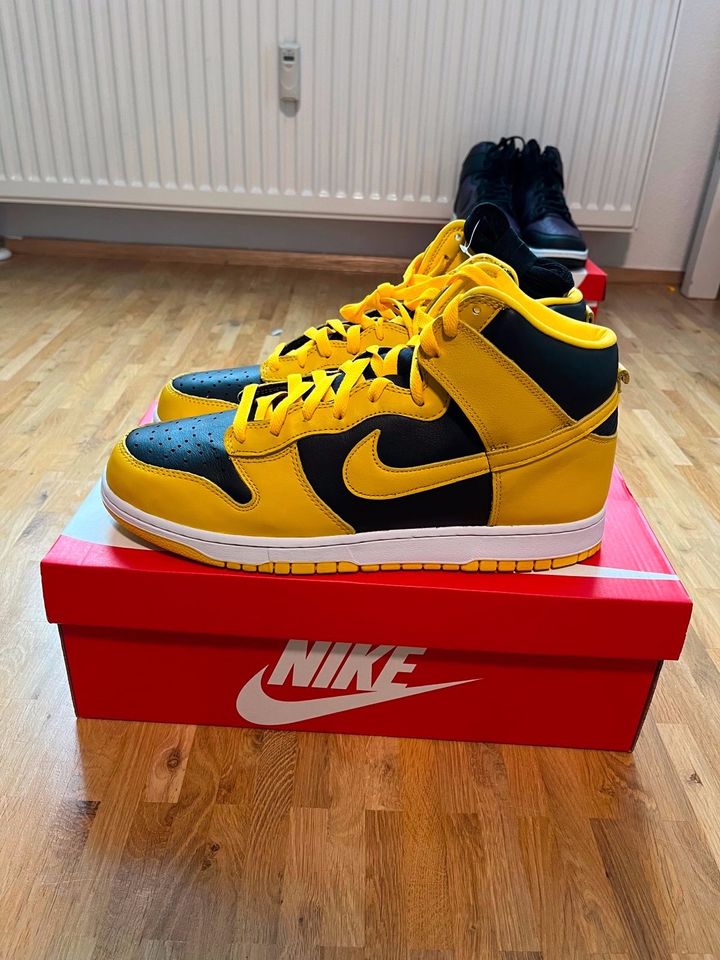 Nike Dunk High VARSITY MAZE US13 Supreme air aj Travis april SB in Köln