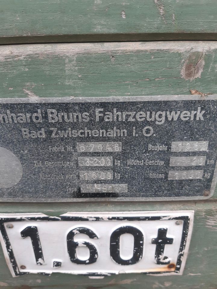 Bruns  Anhänger 3,2t in Schönwalde