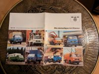 MAN VW G Reihe LKW Oldtimer Prospekt Rheinland-Pfalz - Selters Vorschau