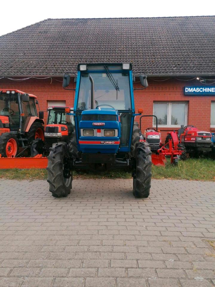 Iseki TA607F mit Kabine 60Ps Traktor Schlepper Kleintraktor in Rossow
