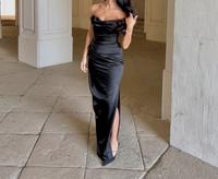 Schwarzes Satin Korsett House of CB Kleid Bayern - Miltenberg Vorschau