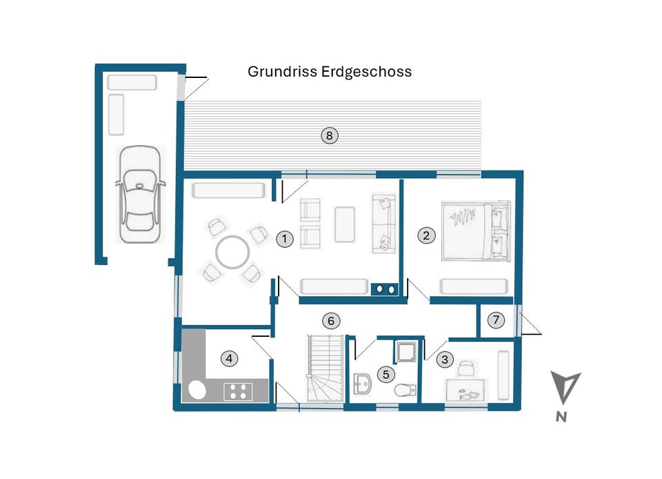 RESERVIERT FL-Tarup -- Großzügiges Einfamilienhaus  in beliebter Lage mit viel Potenzial in Flensburg