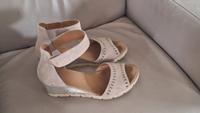 Gabor Schuhe 40 Leder beide Sandalen Riemchensandalen Bayern - Eging am See Vorschau