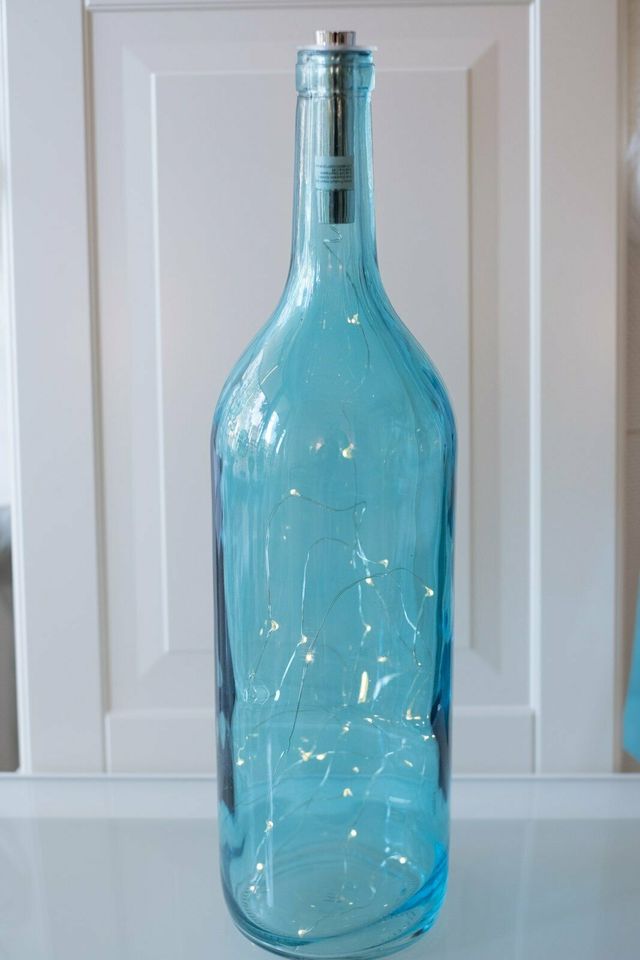 Flasche Lichterkette Maritim Deko Sommer 48cm groß in Gütersloh