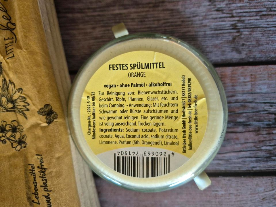 Little bee fresh festes Spülmittel in Oldenburg in Holstein