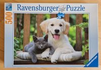 Ravensburger Puzzle Hund und Katze 500 Teile Bremen - Oberneuland Vorschau