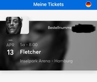 Fletcher Konzert 2x Tickets für Hamburg Heute (13.4.24) Hamburg-Mitte - Hamburg Wilhelmsburg Vorschau