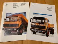 Mercedes LKW Schwere 2-Achs-Baustellen Kipper 1988 Prospekt Bayern - Landshut Vorschau