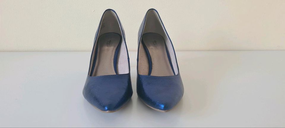 Tamaris Pumps  Metallic Blau. Neu! ☝️ in Wunstorf