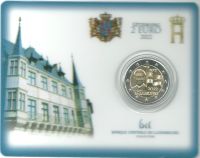 Luxemburg 2 Euro Coincard 2022 Flagge Rheinland-Pfalz - Wallendorf Vorschau