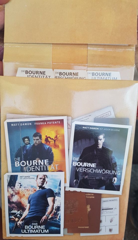 DVD's  Bourne Akte  Sherlok Rush Hour in Kleinmachnow