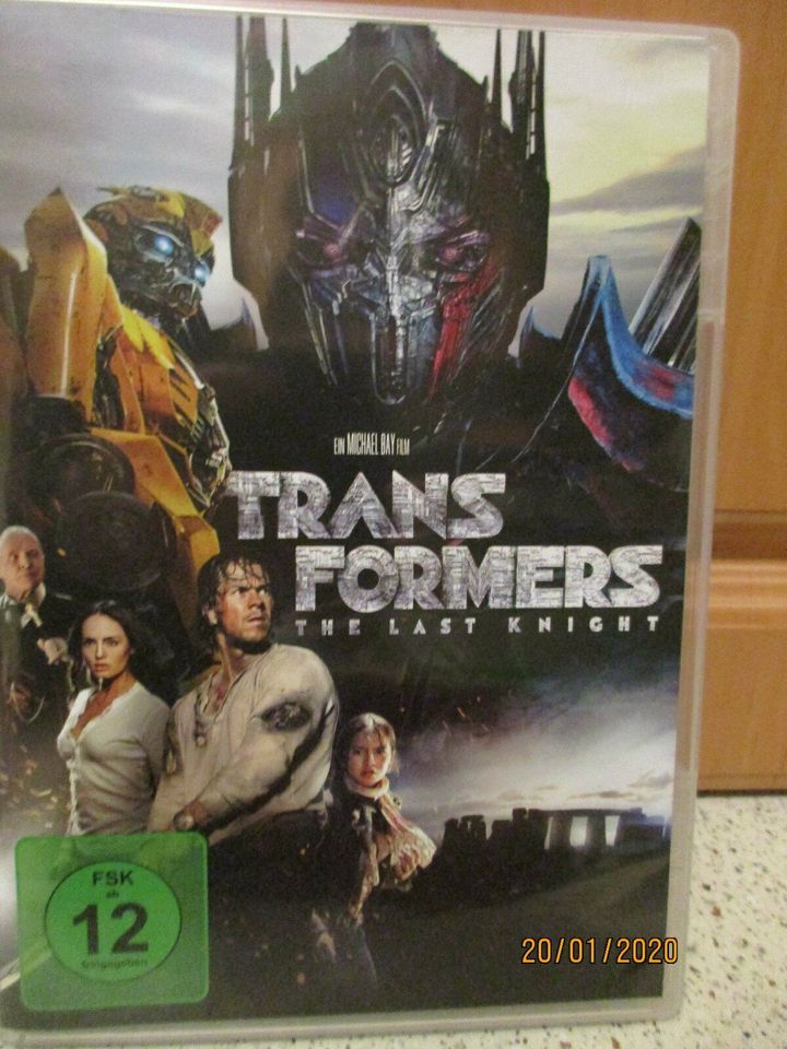 Transformers 4 Teile DVD's in Lutherstadt Wittenberg