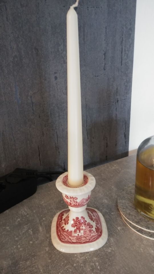Kerzenständer Villeroy & Boch rusticana rot in Mettmann