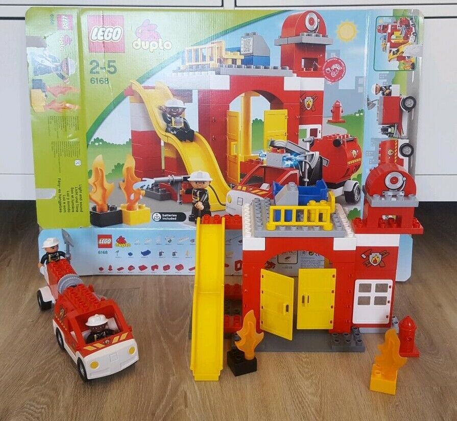 ❤ Lego Duplo Feuerwehr Hauptquartier 6168 Spiel für 2-5 Jahre in Düsseldorf