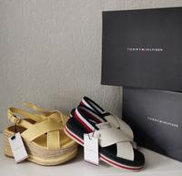 2 Paar neue Tommy Hilfiger Damensandalen – mit Etikett – Gr.36 Hessen - Hanau Vorschau