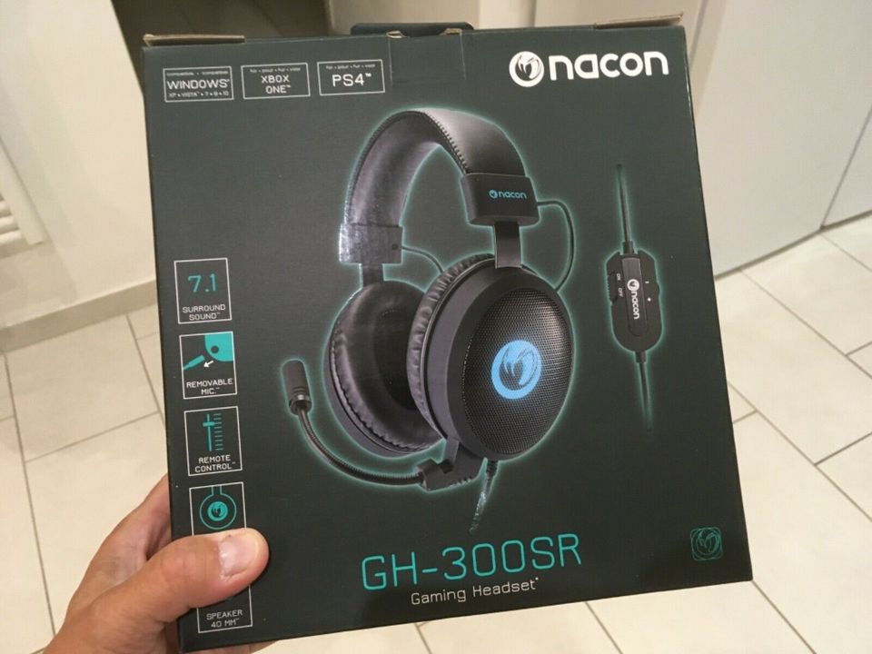 Nacon GH-300 SR 7.1 neu und OVP  PS4 XBOX PC in Witten