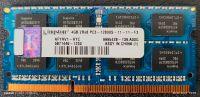 Kingston 1x 4GB Arbeitsspeicher SO-DIMM DDR3 1600MHz PC3-12800 Baden-Württemberg - Ostrach Vorschau