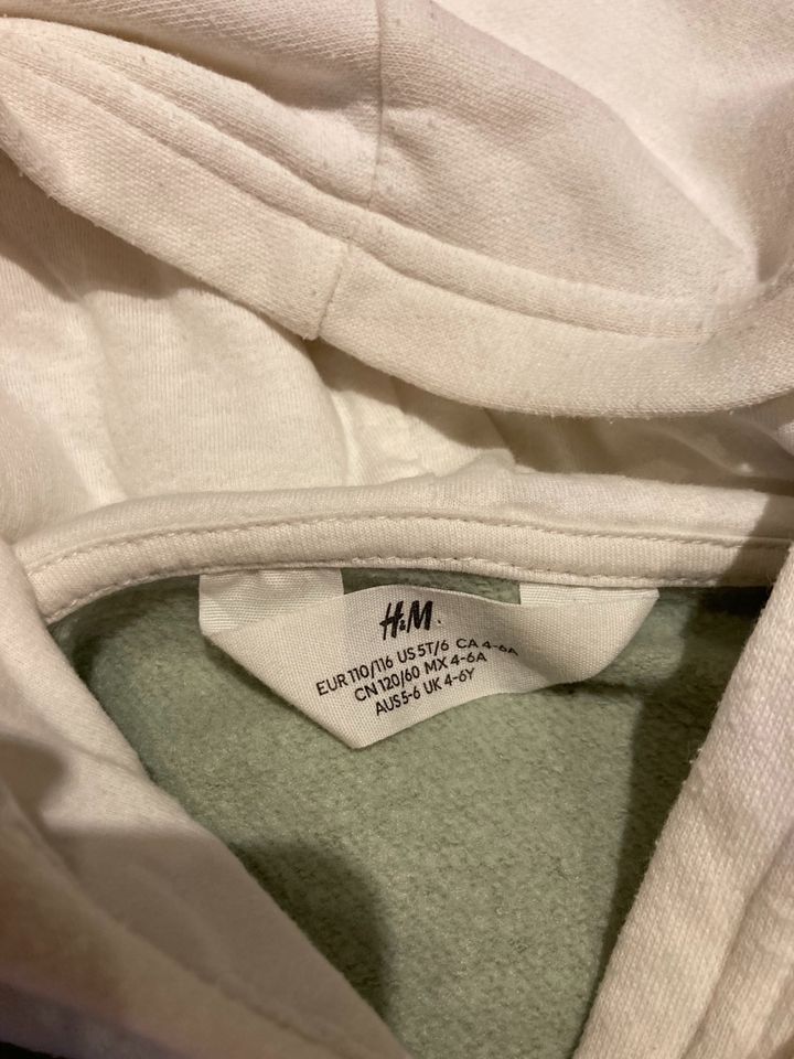 H& M Pullover Sweatshirt 110/116 in Essen