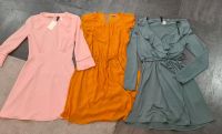 3 x H&M Kleider Minikleider Party XS 34 Rose Rostfarben Petrol Bayern - Senden Vorschau