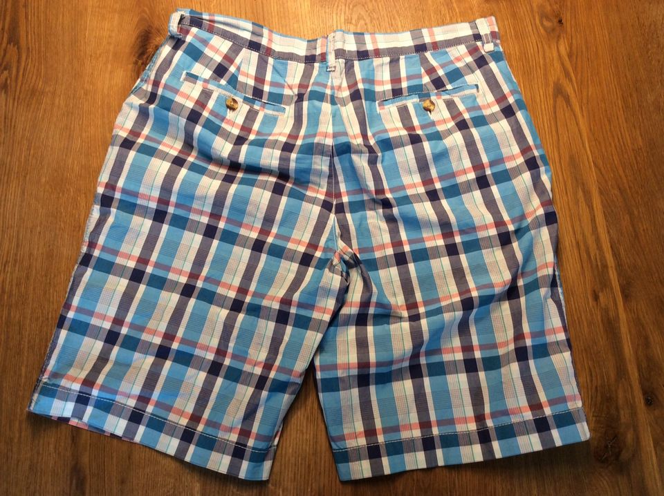 Männer - kurze Hose Shorts - Karo bunt - Gr. XXL - Kera Casual in Köwerich