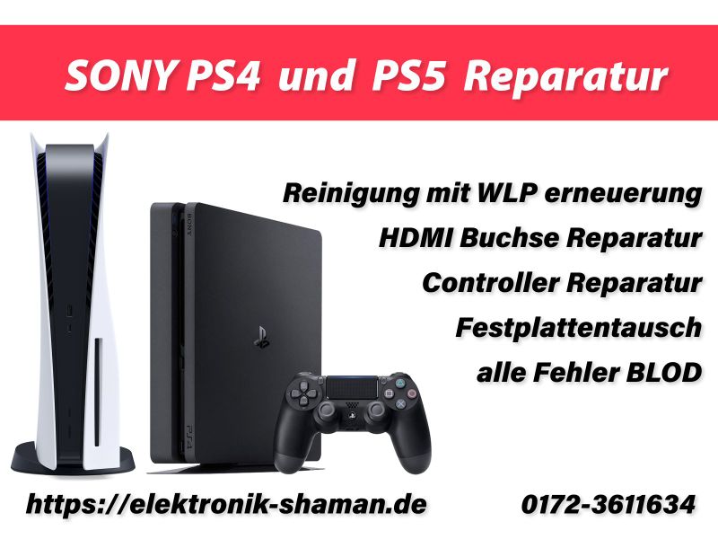 Sony Playstation PS4 und PS5 Reparatur alle Fehler in Bayern - Gersthofen |  Playstation Konsole gebraucht kaufen | eBay Kleinanzeigen ist jetzt  Kleinanzeigen