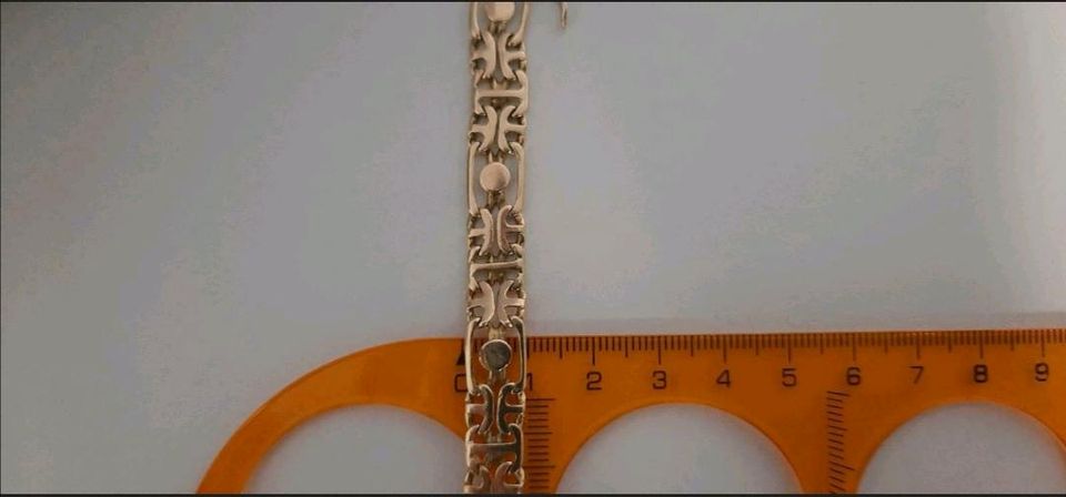 Gold Armband 14 K Armkette filigrane Königskette 585 einzigartig in Oberhausen