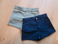 Set: Twillshorts khakigrün + dunkelblau von H&M, Gr. 158, Shorts Hessen - Petersberg Vorschau