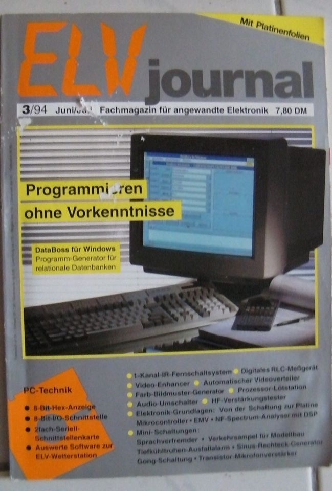 ELV 3/94 Magazin für Elektronik in Schwaikheim