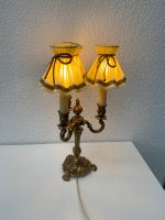 Vintage Messing Kerzen Tischlampe mit 3 schirmchen Kr. München - Garching b München Vorschau