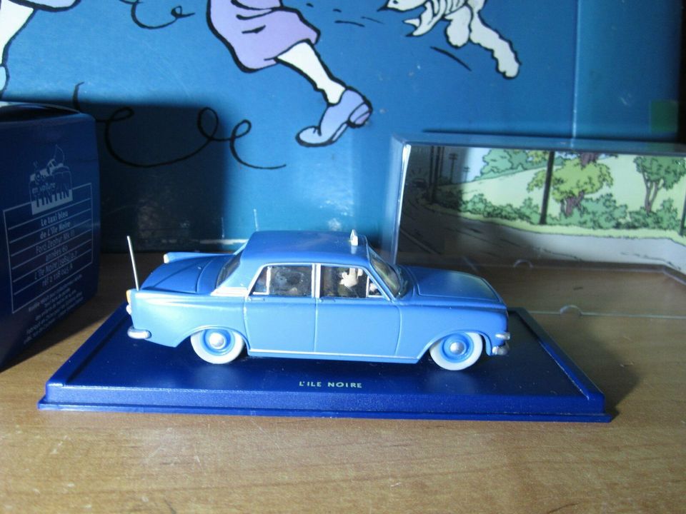 Tintin Tim und Struppi Ford Zephyr MK 3 Die schwarze Insel in Braunschweig