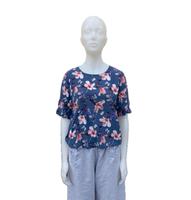 2 ONLY Blusen/Shirts,blau,Bgeblümt,Gr.40 / L Niedersachsen - Soltau Vorschau