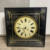 Französische Pendel Pendule Wanduhr handbemalt um 1850 Rheinland-Pfalz - Mainz Vorschau