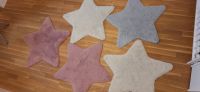Kinder Teppich Sterne hellgrau, rosa, beige 80x80 cm - 5 Stück Süd - Niederrad Vorschau