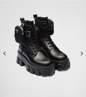 Prada Monolith Combat Boots aus Leder und Re-Nylon Düsseldorf - Golzheim Vorschau