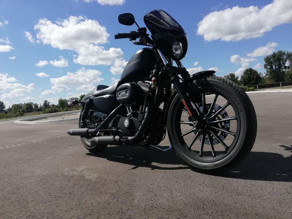 Harley Davidson 883 Iron in Mauern