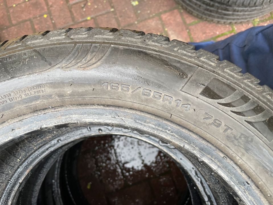 2stück 165/65R14 79T FULDA MULTICONTROL ALLSEASON DOT4320 in Stockstadt a. Main